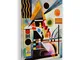 Giallobus - Quadro - Vassily Kandinsky - Oscillazione - Tela Canvas Telaio Standard - 70x1...