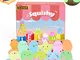 LEEHUR Squishies Fluorescente Squishy Giocattoli Mini Morbidi Cute Squishy Gatto Morbido S...