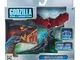 Jakks Pacific - Godzilla Contro RODAN Figure Azione con Fondali Scenario King of Monster 6...