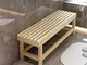 WXQIANG Cambio panchina scarpa Bench Rest sgabello Parco sgabello panchina Sauna Dressing...