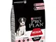 Purina Optiderma Pro Plan Medium Sensitive Skin Puppy, Crocchette Cane Salmone, 3 kg