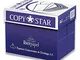 Copy Star 80gr Carta A4 per fotocopiatrici e stampanti 80gr/mq, Formato A4, confezione da...