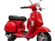 Moto Elettrica Lamas Toys Vespa PX Rosso