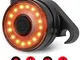 Luce Posteriore Led Bici Intelligente, SEWOBYE Luce Bici Ricaricabile USB Ultra Luminosi,...