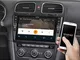 Alpine i902D-G6 Monitor 9" Golf 6 Car Play Android Auto USB BT Dab