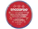 Snazaroo- Colore per Viso, Rosso Brillante, 18 ml, 1118055