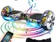 BEBK Hoverboard HX310,Ruote 6.5" Self Balancing Board con LED Induttivi,Batteria (N1-04-BY...