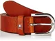 Tommy Hilfiger New Danny Belt Cintura, Marrone (Cognac), 95 cm (Taglia produttore: 95) Don...