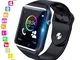 Smartwatch Android iOS Smart Watch Telefono Touch con SIM Slot Notifiche per iPhone Samsun...