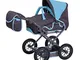 Knorrtoys 63180 Passeggino per Bambole Ruby Tec Blue