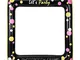 Amosfun Selfie Frame Gonfiabile Selfie Frame Party Fun Photo Booth Puntelli Rifornimenti d...