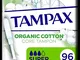 Tampax Cotton Protection Super con applicatore tamponi di cotone organico 96 pezzi 1000 g