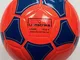 Lionstrike - Pallone da calcio, leggero, in cuoio, misura 4, Orange