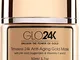 GLO24K Maschera d'oro antinvecchiamento senza tempo 24k con oro 24k, pelle di ossigeno e v...