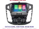ANDROID 8.0 GPS DVD USB SD WI-FI Bluetooth MirrorLink autoradio navigatore Ford Focus 2011...