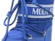 Moon Boot, Moon Boot Mini Nylon, Stivali, Unisex - Bambino, Blu (Azzuro 069), 19/22