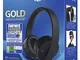 PlayStation 4 - Gold Headset + Fornite Vch (2019)