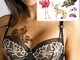 tzxdbh Adesivi temporanei per Animali Tatuaggi Bikini Tatuaggi temporanei per Tatuaggi per...