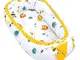 Totsy Baby Babynest bozzolo neonato 90 x 50 cm - Nido coccolone fatto a mano in cotone Car...