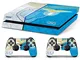 Skin Compatibile per PS4 OLD HD - -Cover Adesiva limited edition (Lazio)