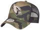 New Era - Cappellino regolabile, Arizona Cardinals, fantasia camouflage, taglia unica