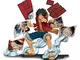 Banpresto One Piece - Story Age, Monkey D.Luffy Figure, 82399 - 20cm