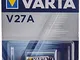 Varta 4227112402 Pila Alcalina V27 A, 12 V, colore: argento V27A MN27 / LR27 / A27, 12 V,...