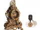 nicknack puzzle 3D in legno per adulti, kit modello tagliato al laser - Grande orologio a...