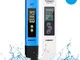 Misuratore Ph, PH Tester, misuratore ph acqua 4 in 1 PH/TDS&EC Temperatura Tester Misurato...