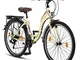 Licorne Bicicletta olandese Stella Bike, city bike da 24,26 e 28 pollici, adatta sia a uom...