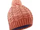 Salomon Poly, Beanie Berretto per Sci Nordico ed Escursionismo Donna, Arancione (Brick Dus...