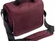 Tamrac TC-T0710-29 Derechoe 5 Borsa a Tracolla, Rosso