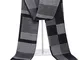 DSHRTY Scialle Sciarpe Casual Invernali Sciarpa Uomo Sciarpe a Collo Alto Sciarpe Scozzesi...