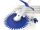 GRE 19007 - Pulitore automatico per piscine ad aspirazione professionale Vac, sistema a me...