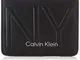 Calvin Klein Shaped Cc Holder - Casi di carta Donna, Nero (Black), 8x1x10 cm (W x H L)