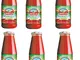 Passata di Pomodoro DIVELLA corposa, 100% italiano - 6 bottiglie da 700 g [4200 g]