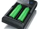 Caricatore per batterie al litio USB - Stazione di ricarica batterie universale - Recharge...