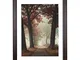 Metrekey - Cornice per poster in legno, 46 x 61 cm (18 x 24 pollici), marrone con plexigla...