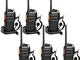 Retevis RT24 Plus Walkie-Talkie Professionali, Ricetrasmittenti PMR446 16 Canali CTCSS/DCS...