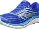 Brooks Glycerin 15, Scarpe da Ginnastica Donna, Blu (Blue/Mint/Silver), 37.5 EU