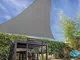 Koopman Tenda a Vela Triangolare 3 Meter Grigio