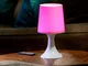 Auraglow Mood Light LED con Telecomando Cambia Colore a Batteria Wireless/Lampada da Tavol...