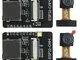 Monland 2 Set Esp32-Cam Camera WiFi Modulo 4M Psram Dual-Core Scheda di Sviluppo CPU 32-Bi...