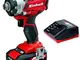 Einhell 4510020 Te-Ci 18 Li Kit Avvitatore a Impulsi a Batteria Power X-Change (Ioni di Li...