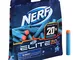 Hasbro Confezione ricarica 20 dardi Nerf Elite 2.0 - Include 20 dardi Nerf Elite 2.0 uffic...