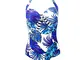 Gmp swimwear -  Coordinato - Donna Blueleavesflowers M