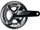 Shimano FC-R9100-P Dura Ace, Guarnitura 52-36 Denti, Lunghezza Manovella 172,5 mm, Nero/Gr...