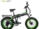 RICH BIT 20 Pollici Fat Bike Bicicletta elettrica Pieghevole a 7 velocità Bici da Neve 48...