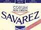 Savarez 500CR Corde per Chitarra Classica New Cristal Corum Set 500Cr Tensione Standard, C...