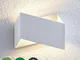 Applique a LED 'Assona' (Moderno) colore Bianco, in Alluminio ad es. Soggiorno & Sala da p...